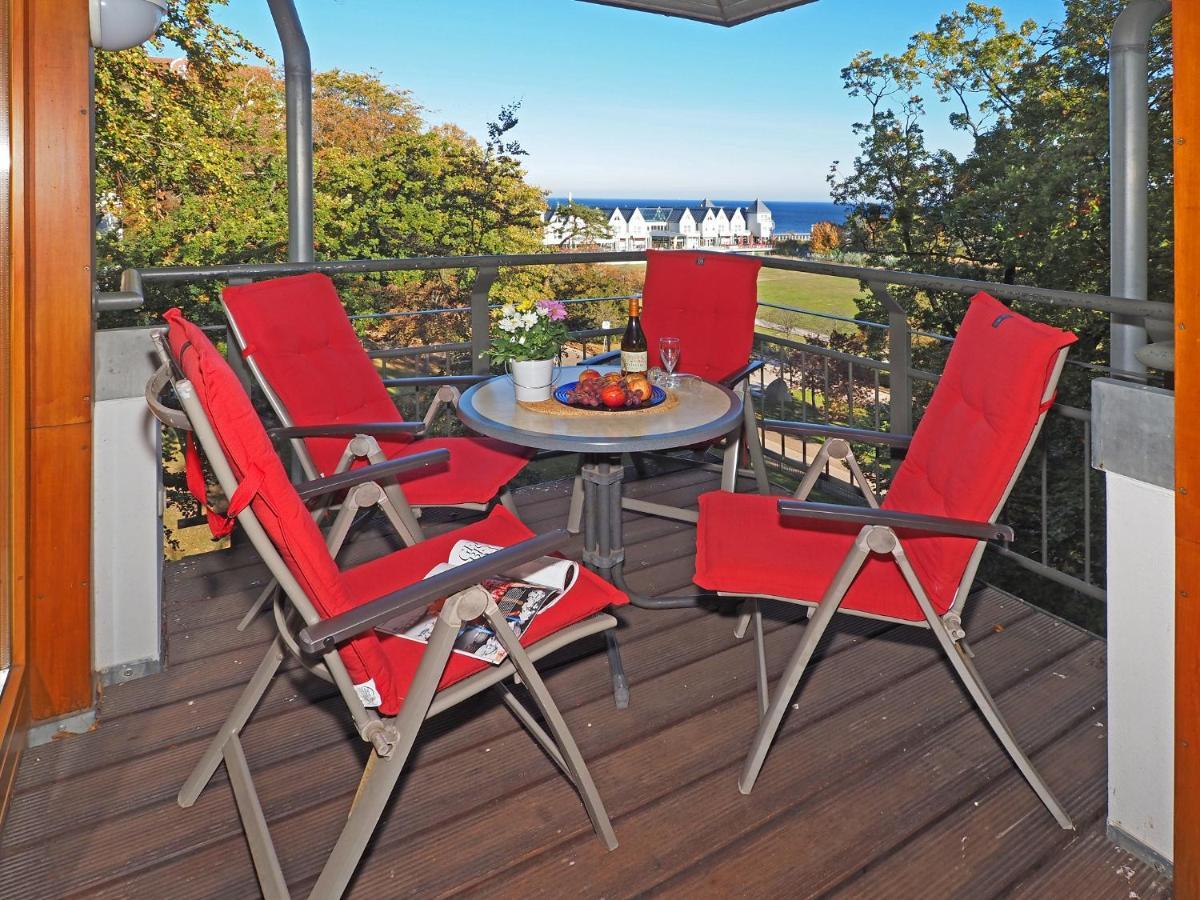Kaiservillen Heringsdorf - Ferienwohnung Mit 1 Schlafzimmer Und Balkon D232 Екстер'єр фото